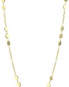 Kate Spade New York Dotted Line Gold-Tone Scatter Necklace