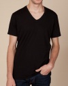 Boss V-Neck Tee(ECO TRUE BLACK,SMALL)