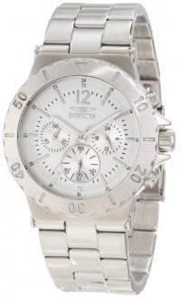 Invicta Men's 1265 Specialty Chronograph Silver Dial Watch