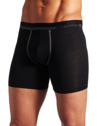 Calvin Klein Men's Micro Modal Essentials Boxer Brief, Black, X-Large