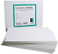 Canvas panels 9 x 12 inch (pack of 6)