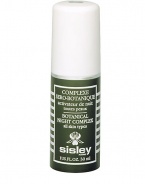 An intensive night care formula specifically designed for dull, lifeless and energy-depleted skin in need of new radiance and vitality. Rich in botanical extracts and essential oils, it encourages elimination of the toxins that dull your complexion. Apply for 10 consecutive nights to help: Increase skin tone, firmness and resilience Protect against damage from environmental stress factors Encourage hydration and prevent the appearance of wrinkles 1 oz.