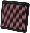 K&N 33-2304 High Performance Replacement Air Filter