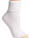 Gold Toe Women's 3-Pack Wimbledon Athletic Turn-Cuff Sock