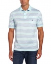 Nautica Men's Wide Stripe Polo