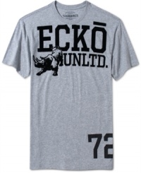 Show off what a stylish animal you are in this Ecko Unltd graphic tee.