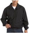 Weatherproof Men's Microfiber Classic Jacket, Black, Medium