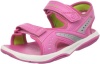 Stride Rite Kalie Water Sandal (Toddler/Little Kid/Big Kid),Azalea/Grey,13 W US Little Kid