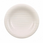 Dune Lines is among the exceptional new dinnerware designs presented by Villeroy & Boch that takes shape to a new dimension. Not quite oval, the subtle contours of the sensuous, organic form were inspired by nature's own creation of sand dunes and those voluptuous mounds that arise in the desert. Adding definition and visual interest to the individual pieces is relief detailing of wavy striping.