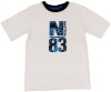 Nautica - Toddler Boys Short Sleeve White Summer Fun Graphic Tee/T-Shirt L7