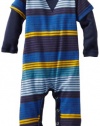 Splendid Littles Baby-Boys Newborn Camden Stripe Playsuit, Drummer Boy, 3-6 Months