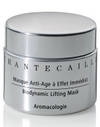 A face lift in a jar, this unprecedented rejuvenating and cooling mask with line-erasing hexapeptide virtually irons out the face. Relaxes wrinkles, rehydrates skin and soothes inflammation. May be used overnight for a more profound rejuvenation and pronounced lift effect. 1.7 oz. 