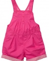 OshKosh B'Gosh Woven Shortall - Pink - 18 Months