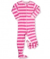 Leveret (P)Footed Striped Pajama Sleeper 6M-3T (New Design, Fall '11) (12-18 Months)