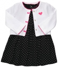 Carter's 2-pc. Black Polka Dot Dress Set