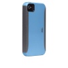 Case-Mate CM015577 Pop Case for iPhone 4 / 4S - Blue/Cool Grey