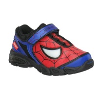 Stride Rite Spider-Man Lighted Sneaker (Toddler/Little Kid),Lighted Red,12 M US Little Kid