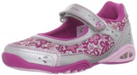 Stride Rite Sapphire Lighted Sneaker (Toddler/Little Kid),Silver/Pink,9 M US Toddler