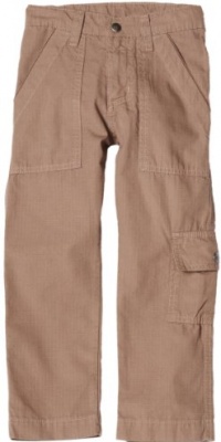 Charlie Rocket Boys 2-7 Cargo Pocket Rip Stop Pant, Chestnut, 6