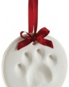 Pear Head Ornament Dog Paw Print