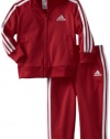 adidas Boys 2-7 ITB Iconic Tricot Set, Arizona Red, 3T