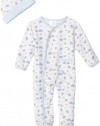 Spasilk 2 Piece Sleepwear With Hat - Boy Elephant Print