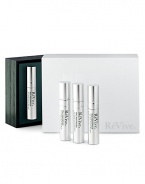 Now, the power of RéVive Peau Magnifique is available for the eyes. This targeted treatment helps repair the appearance of the delicate skin around the eyes and helps slow visible signs of aging with potent youth-recruiting ingredients that provide dramatic results in 4 weeks.Working together with targeted eye repair ingredients, it helps skin around the eyes look visibly smoother, firmer, less puffy, with a real reduction of visible dark circles. 