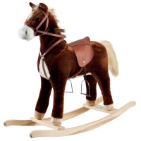 Happy Trails Plush Rocking Horse