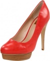 DV by Dolce Vita Women's Bryce Pump, Red Leather, 8.5 M US