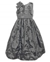 She'll look as dazzling as can be in this gorgeous dress by Jane Copeland.