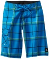 Quiksilver Boys 8-20 Crush A Lot Boardshort, Blue, 26