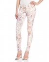 Hudson Women's Collin Midrise Skinny, Floral Invasion, 27