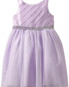 Sweet Heart Rose Girls 2-6X Sequin Special Occasion Dress, Lilac, 4