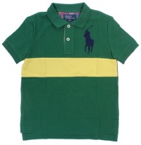 Polo Ralph Lauren Boys Mesh Big Pony Logo Polo Shirt - 5