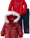 Baby Togs Girls Infant Floral Jacket