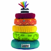 Lamaze Rainbow Stacking Rings Developmental Toy