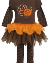 Bonnie Baby-girls Newborn Knit Turkey Tutu Legging Set