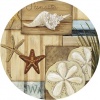 Set of 4 Sandstone Coasters - At the Beach II