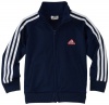 adidas Boys 2-7 USA Tricot Jacket, Navy, 3T