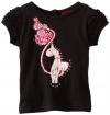 Baby Phat - Kids Baby-girls Infant Graphic Tee, Black, 12