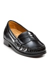 The classic penny loafer in quality leather, with the added comfort of Nike Air technology in the heel.