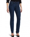 Not Your Daughter's Jeans Women's Sheri Skinny Print Straight Leg Pant