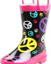 Western Chief Peace Drops Rain Boot (Toddler/Little Kid),Multi,2 M US Little Kid