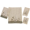 Avanti Premier Floral Fields 4-Piece Towel Set, Linen