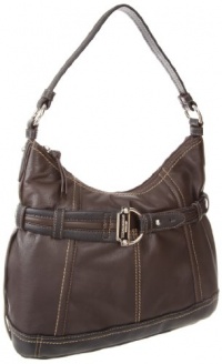 Tignanello Soft Cinch Hobo,Brown/Black,One Size