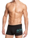 HUGO BOSS Men's Speed Logo Boxer Brief, Black, X-Large