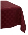 Reflections 60 by 120-Inch Oblong / Rectangle Tablecloth, Merlot