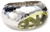 Roberto Coin Fifth Season Sterling Silver Hammered Lemon Quartz Ring, Size 6