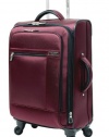 Ricardo Beverly Hills Luggage Sausalito Superlite Freewheelers 20-inch Wheelaboard, Pomegranate, One Size