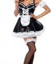 Smiffy's Women's Fever Flirty French Maid Costume